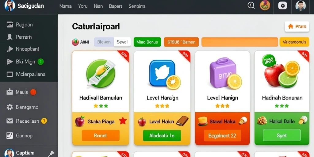 Grafik yang memukau dan atraktif.