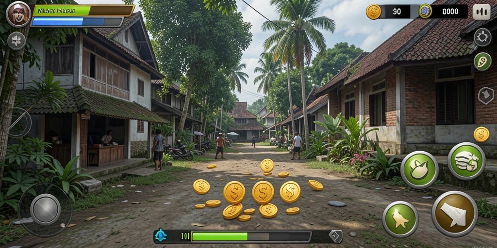 Tangkapan layar memperlihatkan mode multiplayer yang seru.