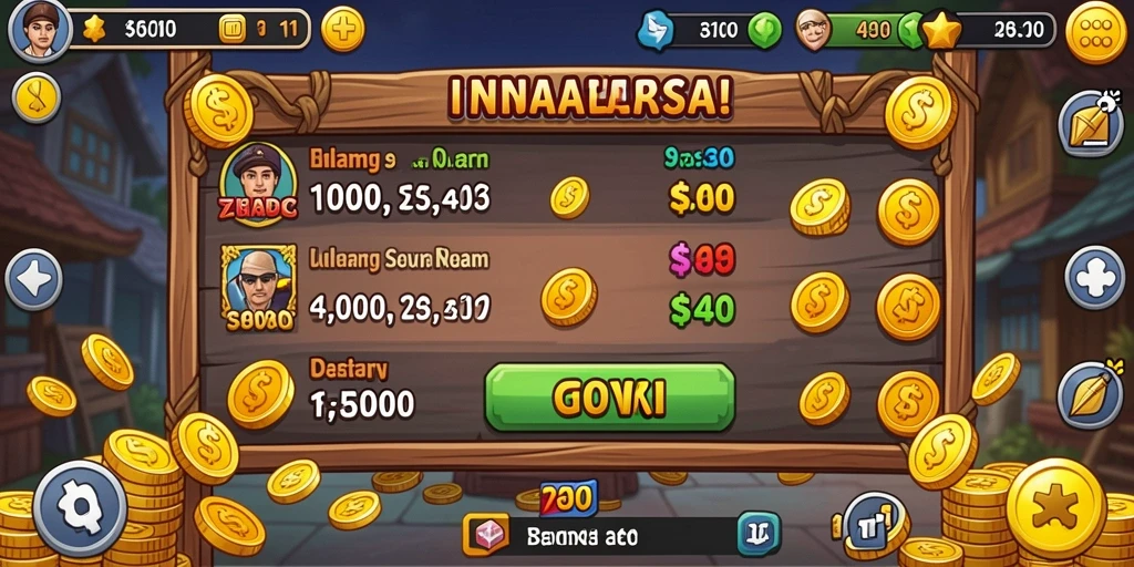 Screenshot antarmuka pengguna yang mudah digunakan dan intuitif.