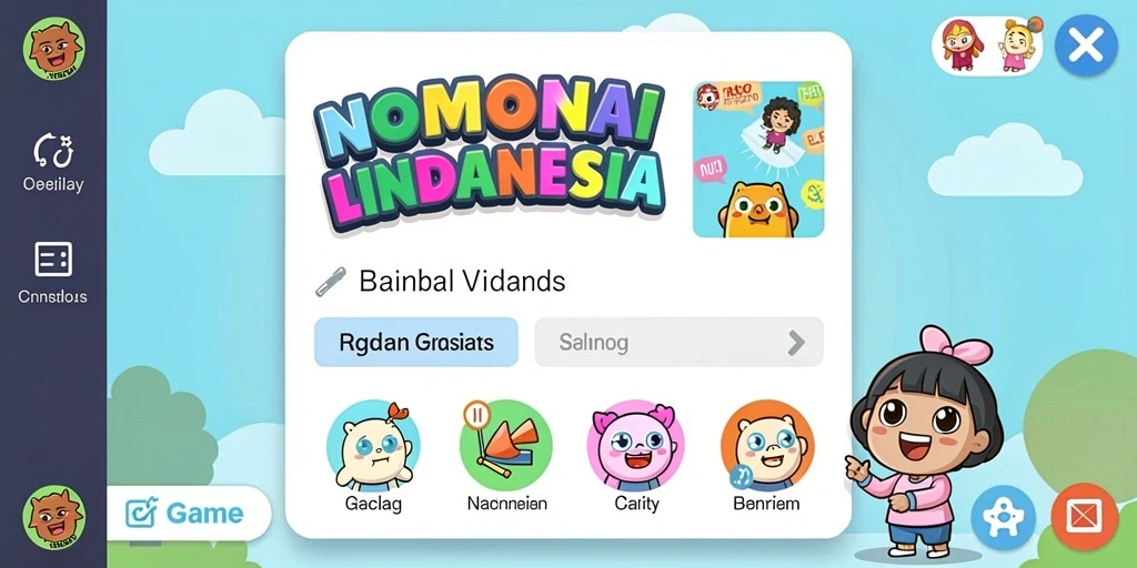 Variasi permainan yang beragam dan mengasyikkan.