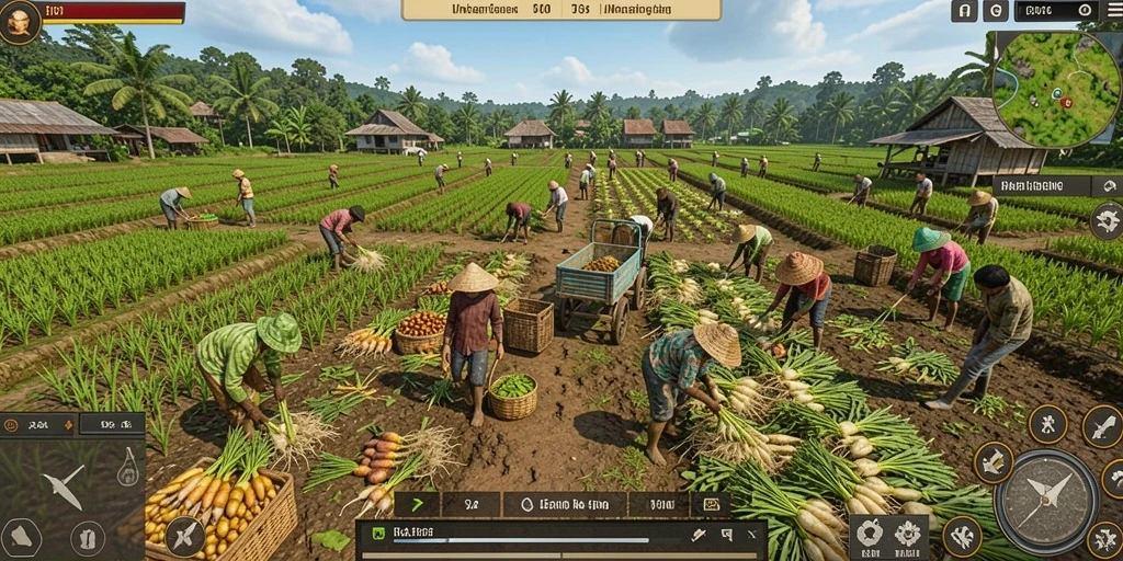 Pengguna sedang berkompetisi dalam mode multiplayer di PUSAT303.