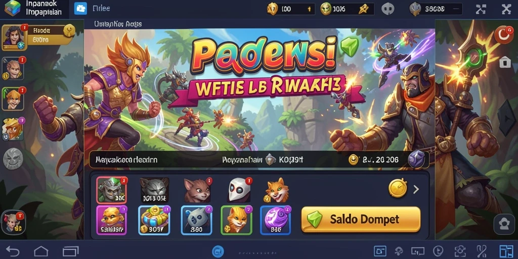 Bersaing dengan teman dalam mode multiplayer.